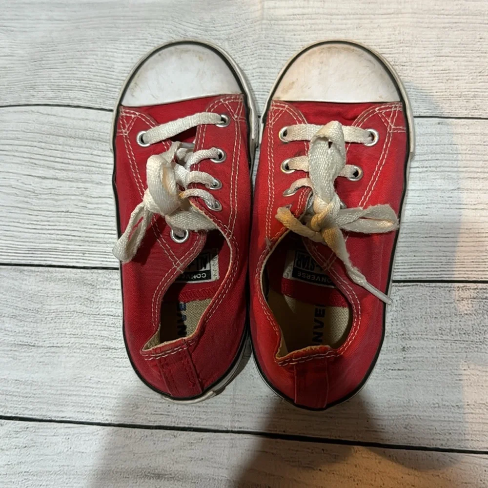 Converse All-Star Red Shoes size 10